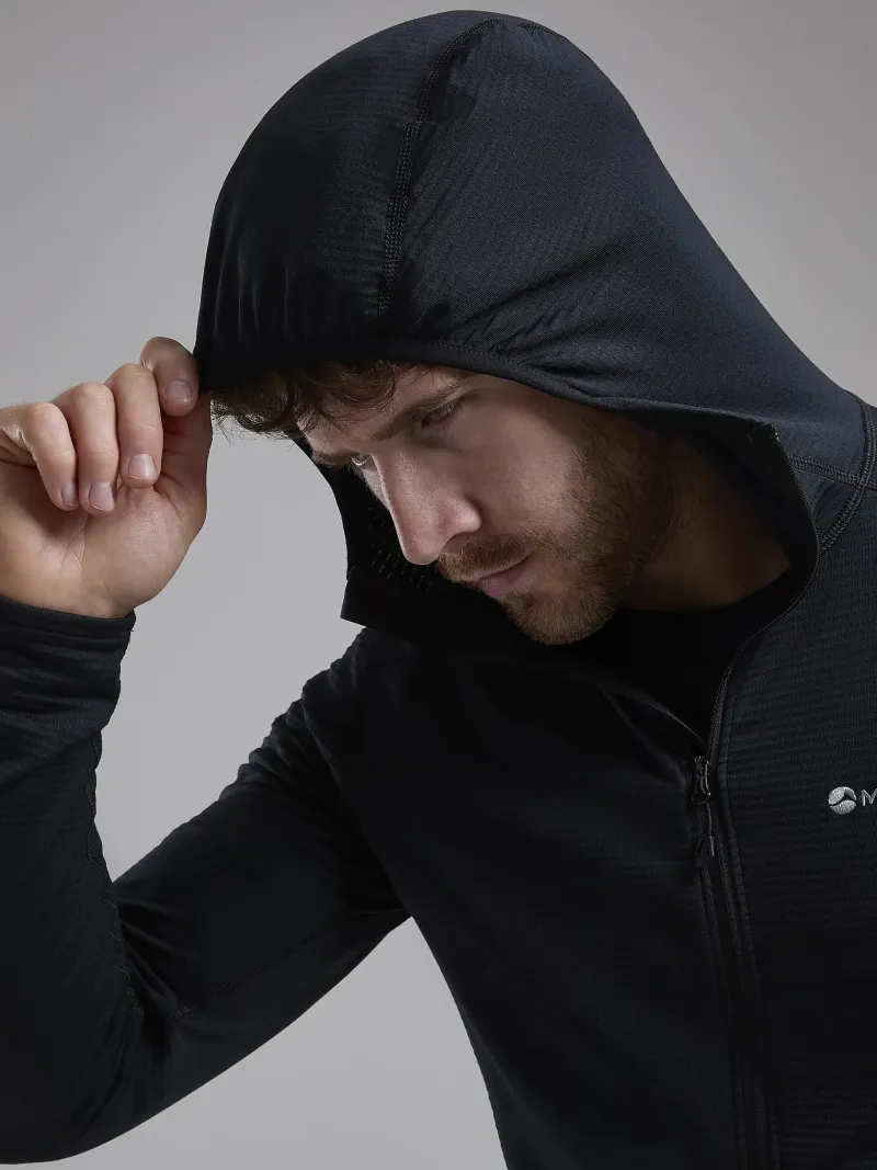 Montane Fleece & Mid Layer-Mens Protium Lite Hoodie - Black