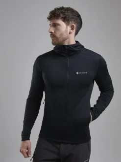 Montane Fleece & Mid Layer-Mens Protium Lite Hoodie - Black