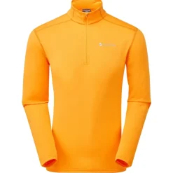 Montane Fleece & Mid Layer-Mens Protium Lite Pull-On - Nagami Orange