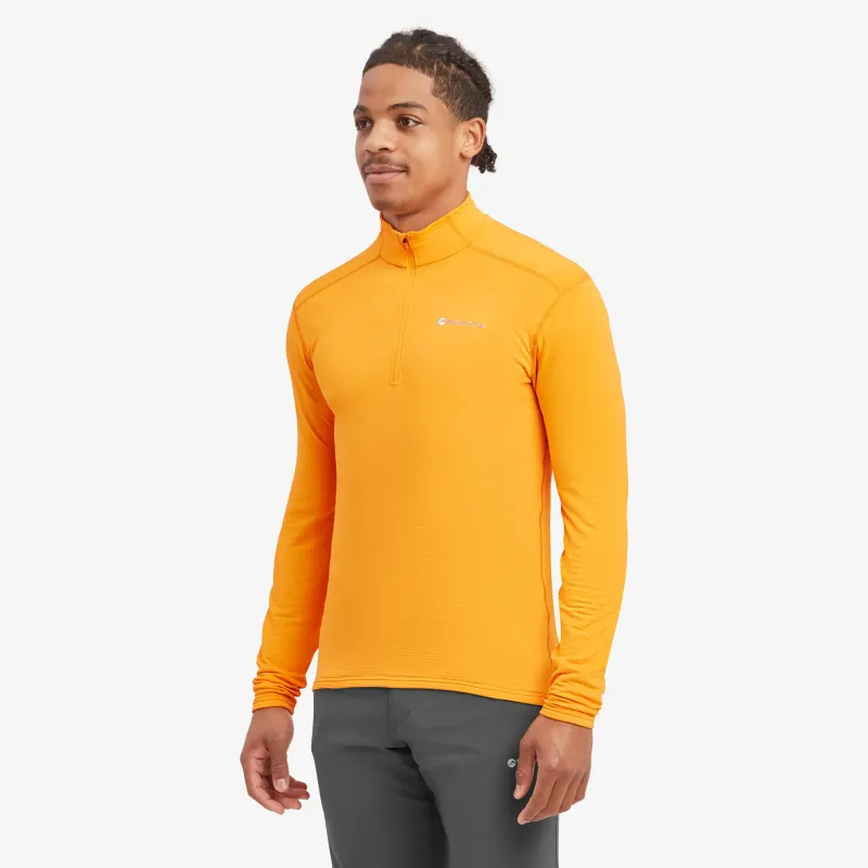 Montane Fleece & Mid Layer-Mens Protium Lite Pull-On - Nagami Orange