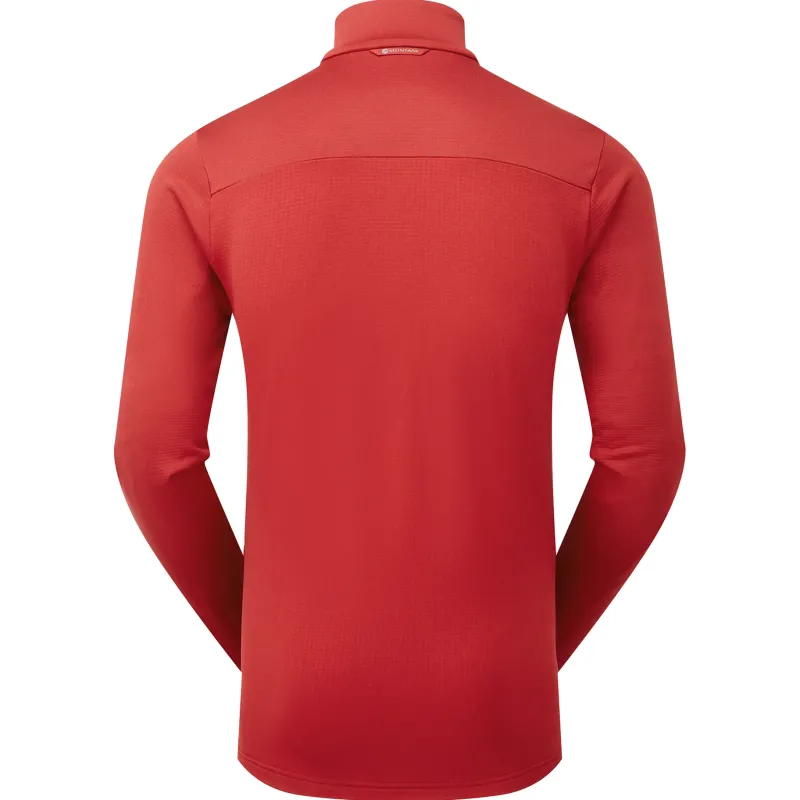 Montane Fleece & Mid Layer-Mens Protium Pull-On - Acer Red