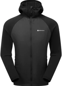 Montane Insulated Jackets-Mens Sirocco Lite Hoodie - Black