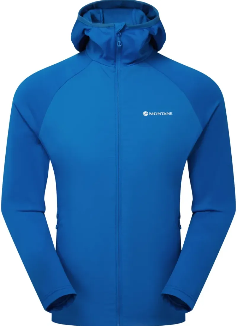 Montane Insulated Jackets-Mens Sirocco Lite Hoodie - Neptune Blue