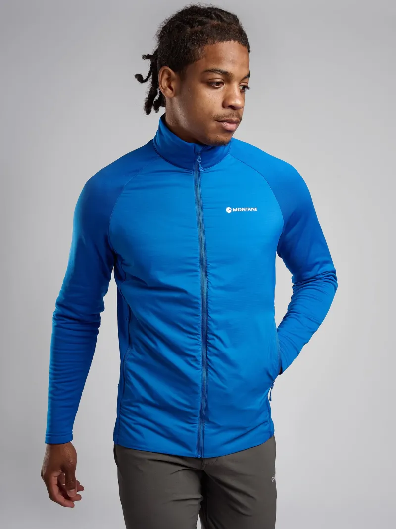 Montane Insulated Jackets-Mens Sirocco Lite Jacket - Neptune Blue