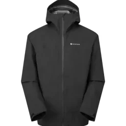 Montane Waterproof Jackets-Mens Solution Jacket - Black
