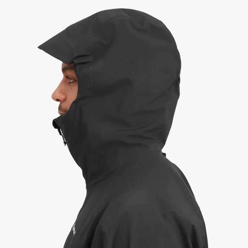 Montane Waterproof Jackets-Mens Solution Jacket - Black