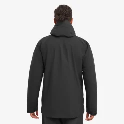 Montane Waterproof Jackets-Mens Solution Jacket - Black