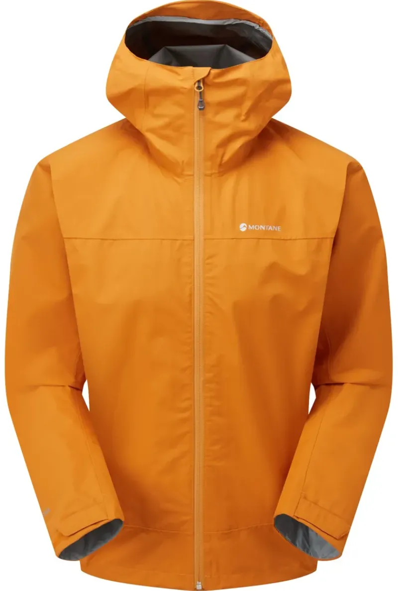 Montane Waterproof Jackets-Mens Spirit Jacket - Flame Orange