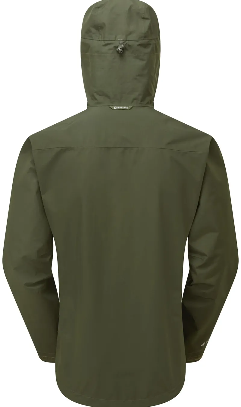 Montane Waterproof Jackets-Mens Spirit Jacket - Oak Green