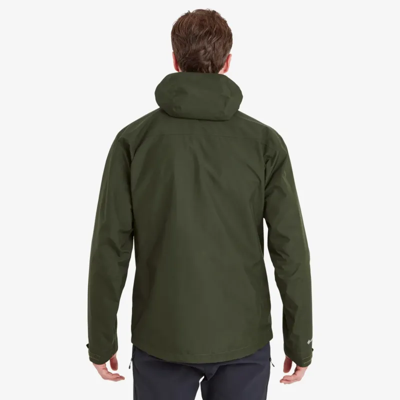 Montane Waterproof Jackets-Mens Spirit Jacket - Oak Green