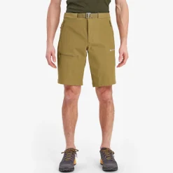 Montane Shorts-Mens Tenacity Shorts - Olive