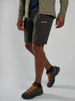 Montane Shorts-Mens Tenacity Shorts - Midnight Grey