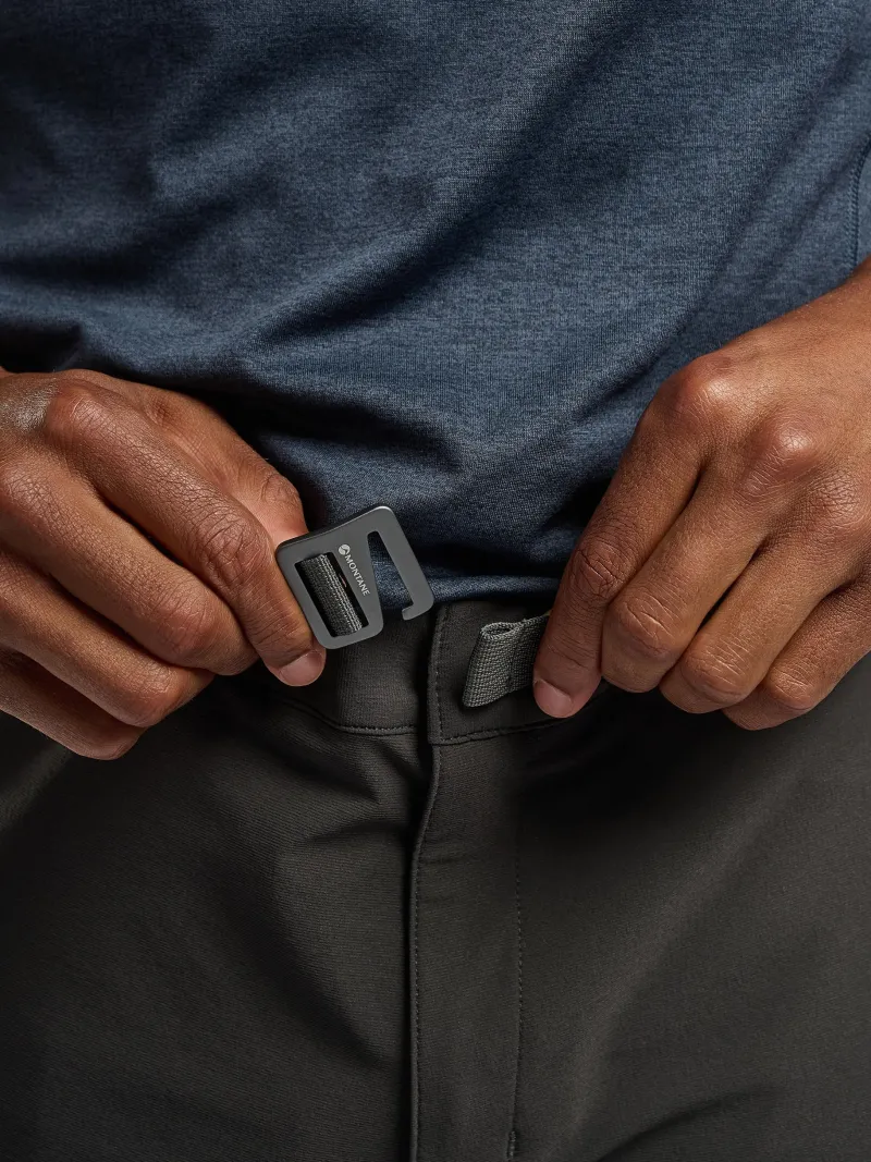 Montane Shorts-Mens Tenacity Shorts - Midnight Grey