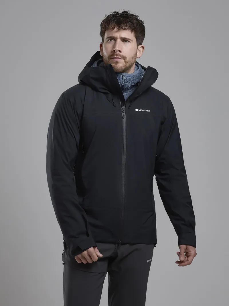 Montane Waterproof Jackets-Mens Torren Jacket - Black