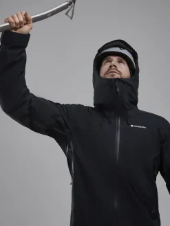 Montane Waterproof Jackets-Mens Torren Jacket - Black