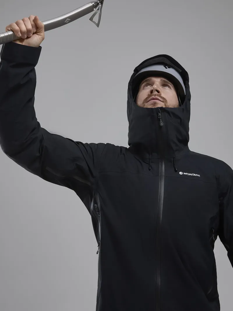 Montane Waterproof Jackets-Mens Torren Jacket - Black