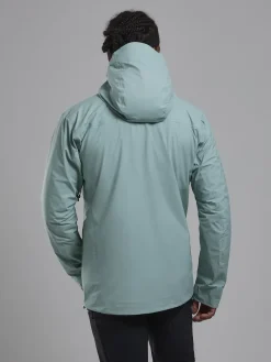 Montane Waterproof Jackets-Mens Torren Jacket - Sea Mist