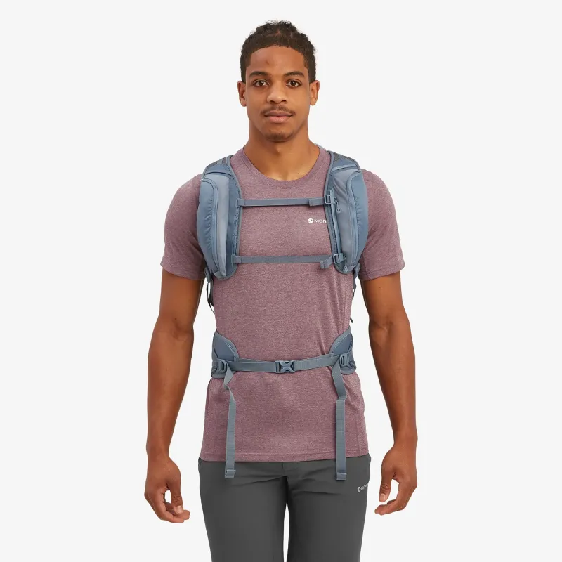 Montane Day Packs-Mens Trailblazer 25 Rucksack - Stone Blue