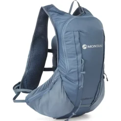 Montane Fast & Light Rucksacks And Vests-Mens Trailblazer 8 Rucksack - Stone Blue