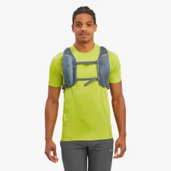 Montane Fast & Light Rucksacks And Vests-Mens Trailblazer 8 Rucksack - Stone Blue