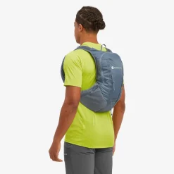Montane Fast & Light Rucksacks And Vests-Mens Trailblazer 8 Rucksack - Stone Blue