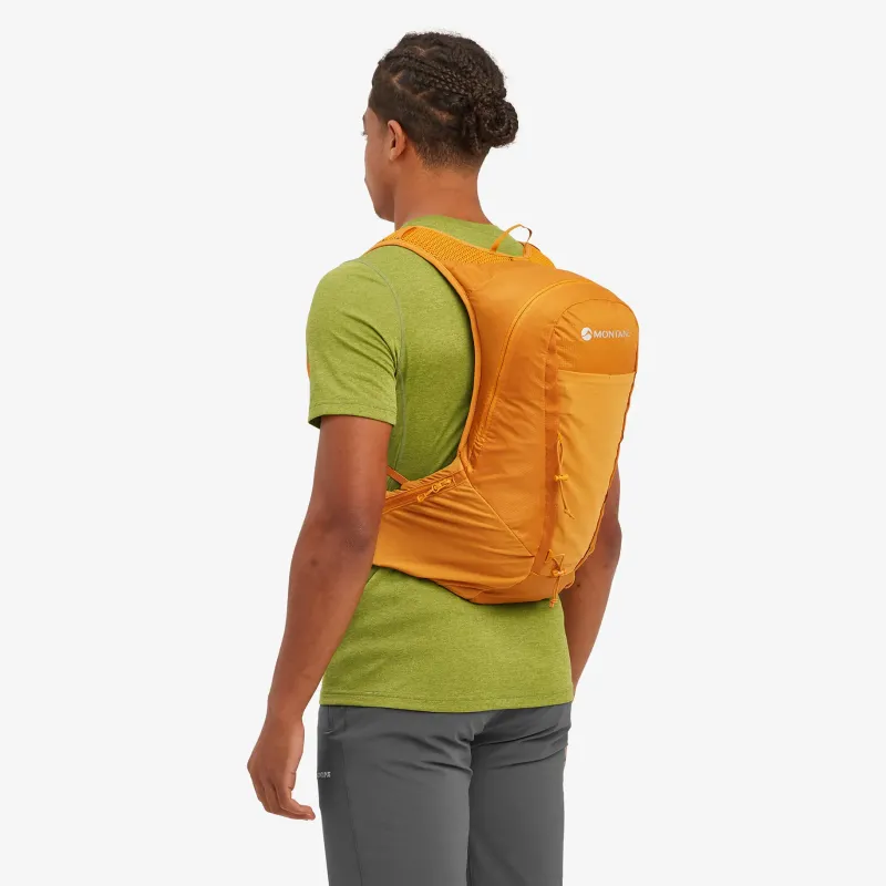 Montane Fast & Light Rucksacks And Vests-Mens Trailblazer 18 Rucksack - Flame Orange