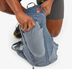 Montane Fast & Light Rucksacks And Vests-Mens Trailblazer 18 Rucksack - Stone Blue