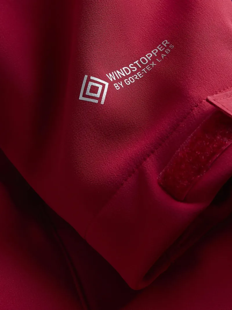 Montane Softshell Jackets-Mens Windjammer XPD Hoodie - Acer Red