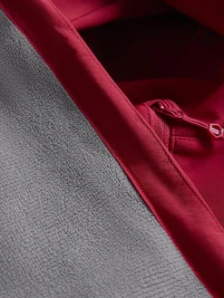 Montane Softshell Jackets-Mens Windjammer XPD Hoodie - Acer Red
