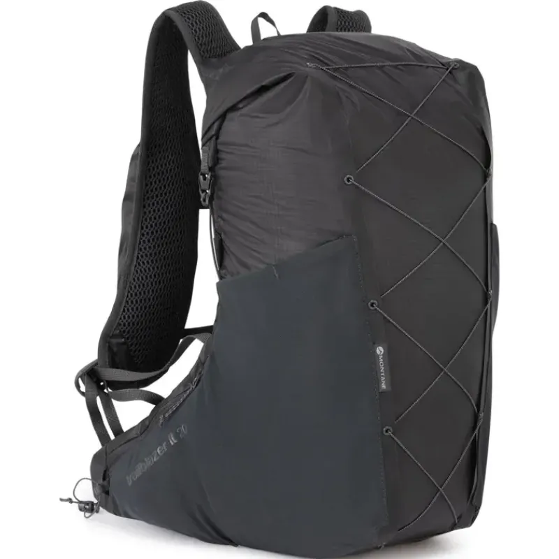 Montane Fast & Light Rucksacks And Vests-Trailblazer LT 20L Rucksack - Midnight Grey