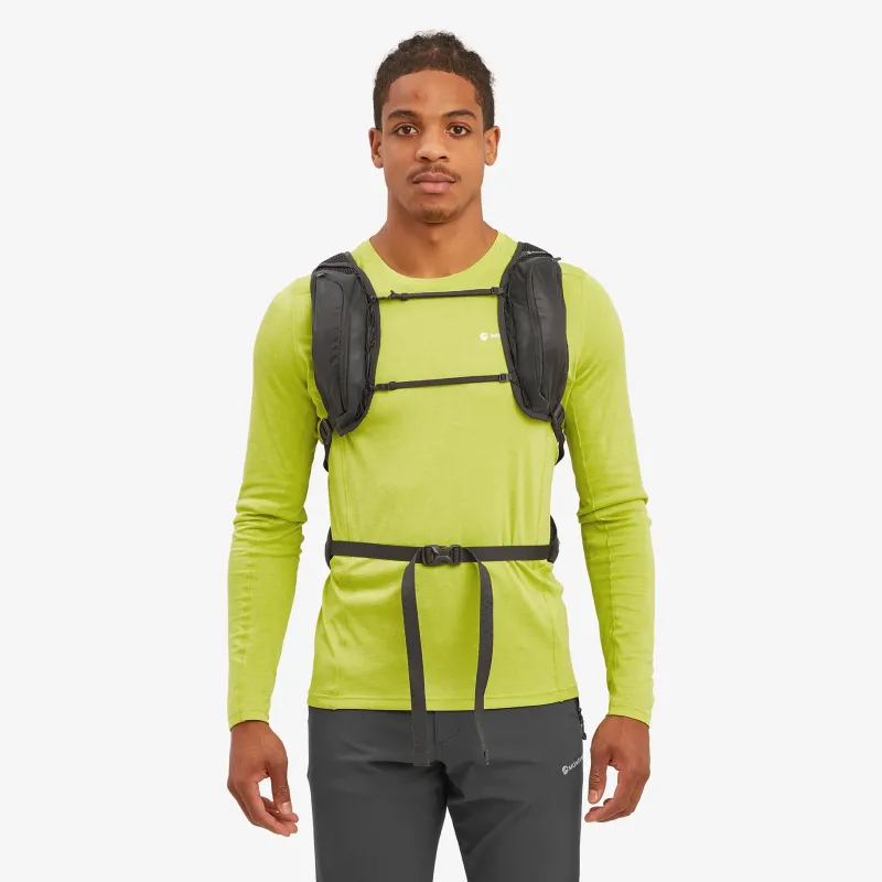 Montane Fast & Light Rucksacks And Vests-Trailblazer LT 20L Rucksack - Midnight Grey