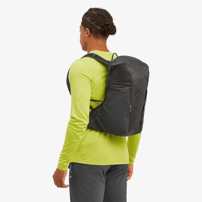 Montane Fast & Light Rucksacks And Vests-Trailblazer LT 20L Rucksack - Midnight Grey