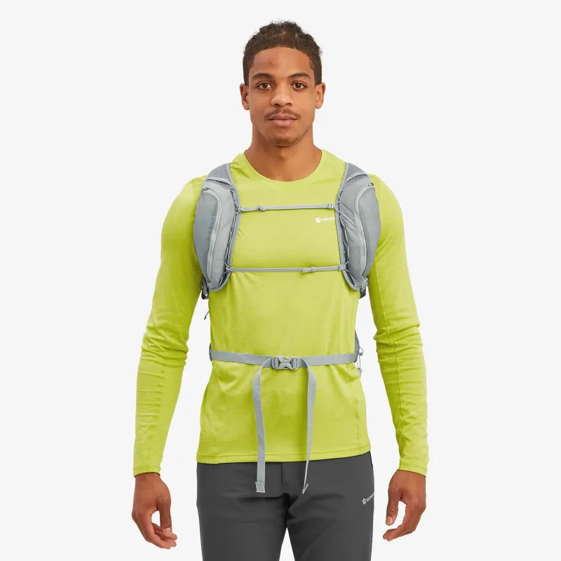 Montane Fast & Light Rucksacks And Vests-Trailblazer LT 20L Rucksack - Pebble Blue