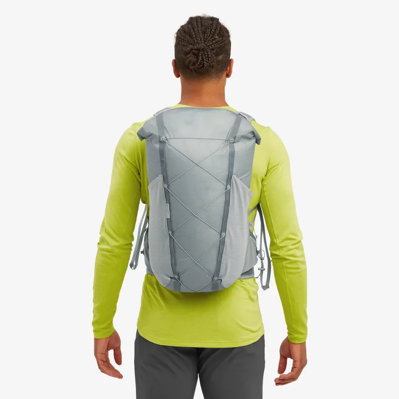 Montane Fast & Light Rucksacks And Vests-Trailblazer LT 28L Rucksack - Pebble Blue