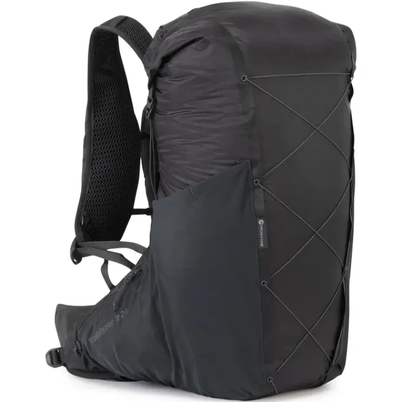 Montane Fast & Light Rucksacks And Vests-Trailblazer LT 28L Rucksack - Midnight Grey