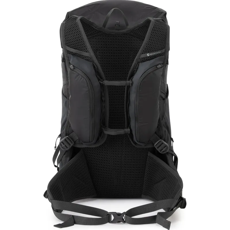 Montane Fast & Light Rucksacks And Vests-Trailblazer LT 28L Rucksack - Midnight Grey