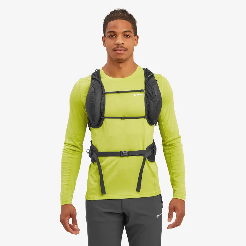 Montane Fast & Light Rucksacks And Vests-Trailblazer LT 28L Rucksack - Midnight Grey