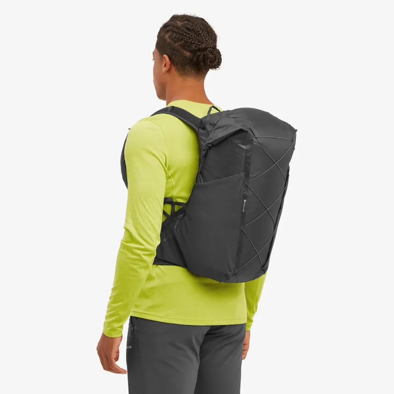 Montane Fast & Light Rucksacks And Vests-Trailblazer LT 28L Rucksack - Midnight Grey