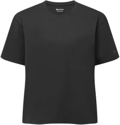 Montane T-Shirts & Baselayers-Womens Alhena T Shirt - Black