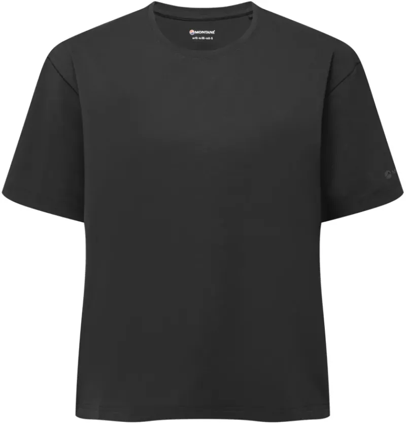 Montane T-Shirts & Baselayers-Womens Alhena T Shirt - Black