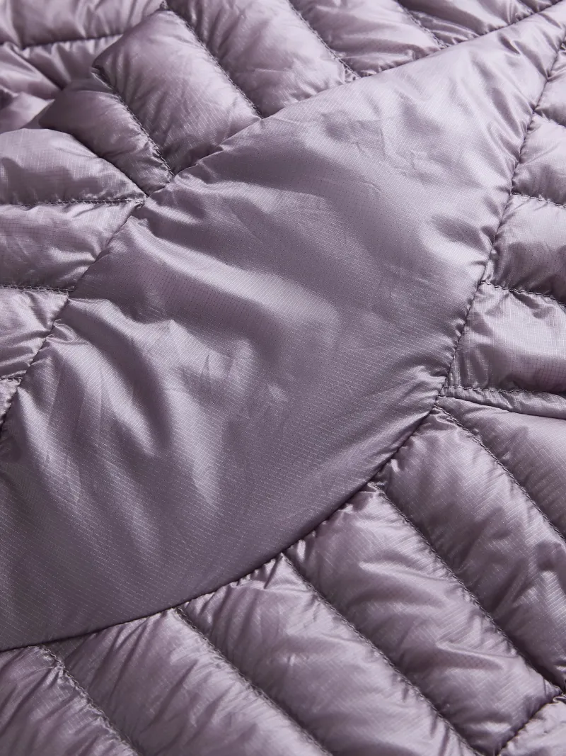 Montane Insulated Jackets-Womens Alpine 850 Nano Hoodie - Moonscape