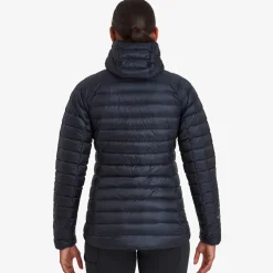Montane Insulated Jackets-Womens Anti-Freeze Hoodie - Eclipse Blue