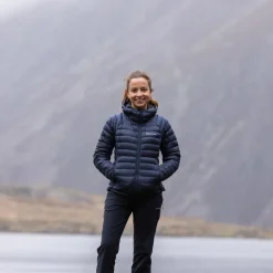 Montane Insulated Jackets-Womens Anti-Freeze Hoodie - Eclipse Blue