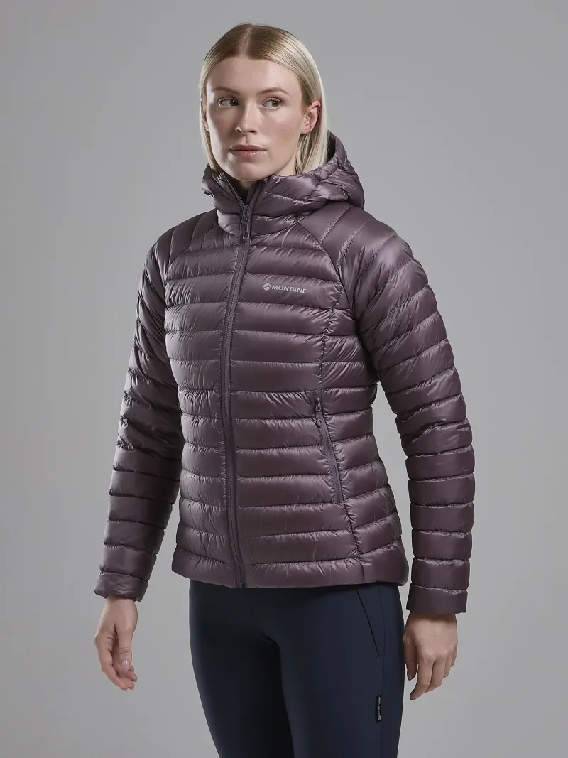 Montane Insulated Jackets-Womens Anti-Freeze Hoodie - Moonscape