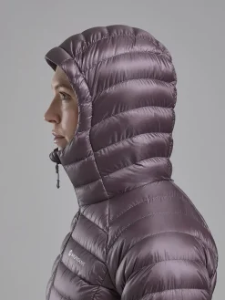 Montane Insulated Jackets-Womens Anti-Freeze Hoodie - Moonscape