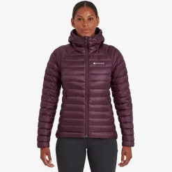 Montane Insulated Jackets-Womens Anti-Freeze Hoodie - Saskatoon Berry
