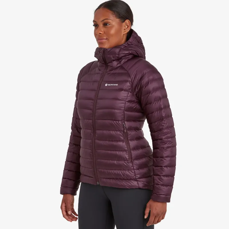 Montane Insulated Jackets-Womens Anti-Freeze Hoodie - Saskatoon Berry