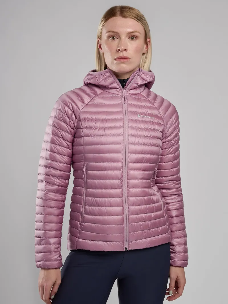 Montane Insulated Jackets-Womens Anti-Freeze Lite Hoodie - Allium