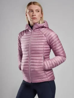 Montane Insulated Jackets-Womens Anti-Freeze Lite Hoodie - Allium