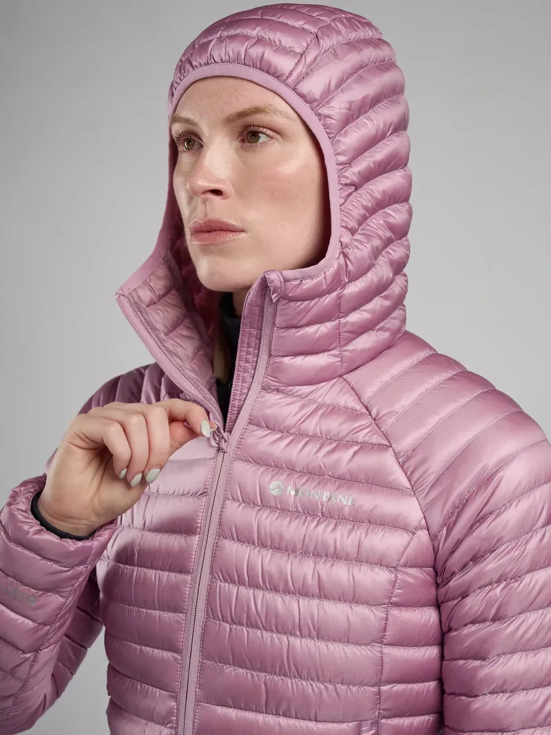 Montane Insulated Jackets-Womens Anti-Freeze Lite Hoodie - Allium